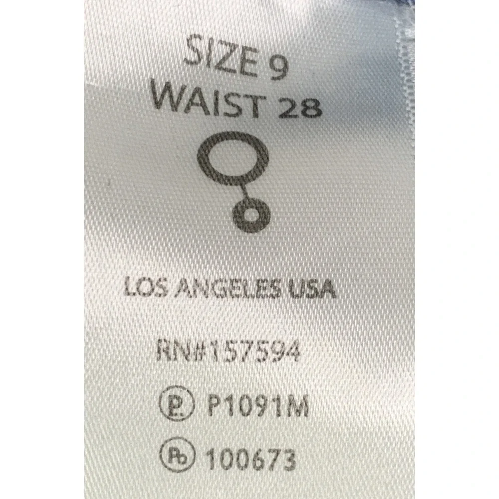 Insane Gene Jeans Womens Size 9 Split Ankle High Rise Denim Jeans